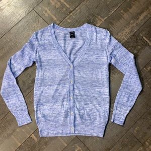 Xs gap cardigan Heathered baby blue
